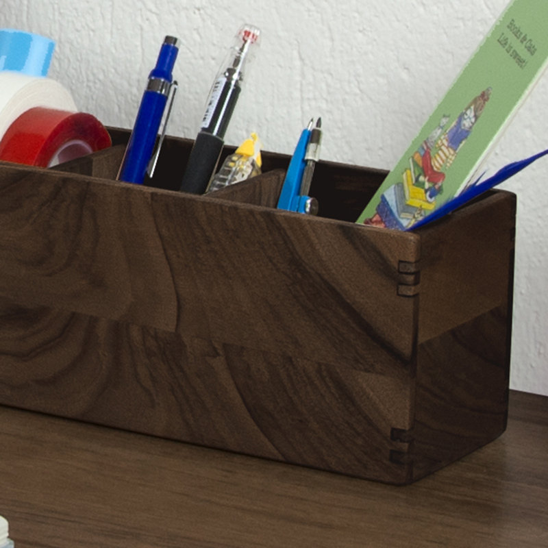 Wood Pen Holder