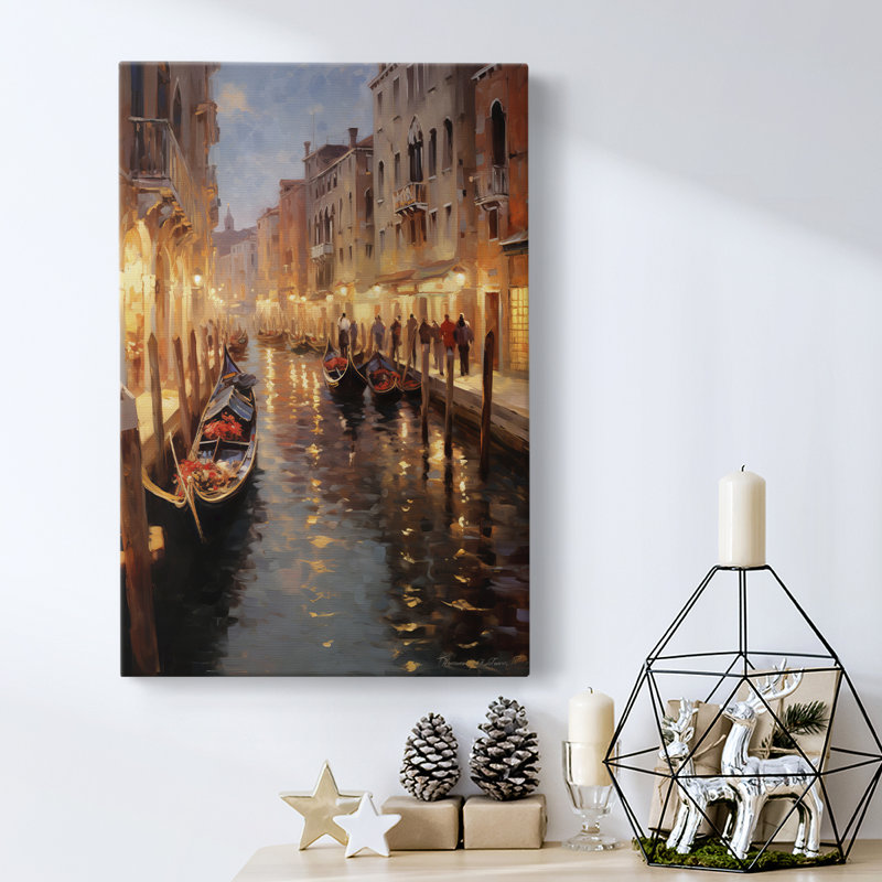 Art des Fêtes de Noël - Toile tendue avec châssis DCCxxi, H 18 po x l 12 po
