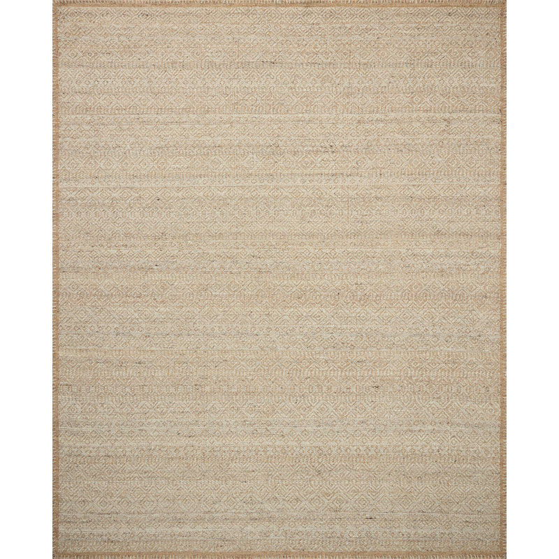 Amber Lewis x Loloi Bowie Ivory / Taupe Area Rug, Runner 2'9" x 8'