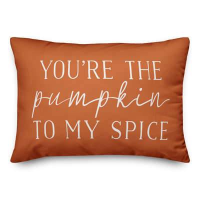  Housse de coussin It's You the Pumpkin to My Spice