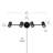 26 Inch 4-Light Matte Black Plug-In Track Lighting with Pivoting Track Heads