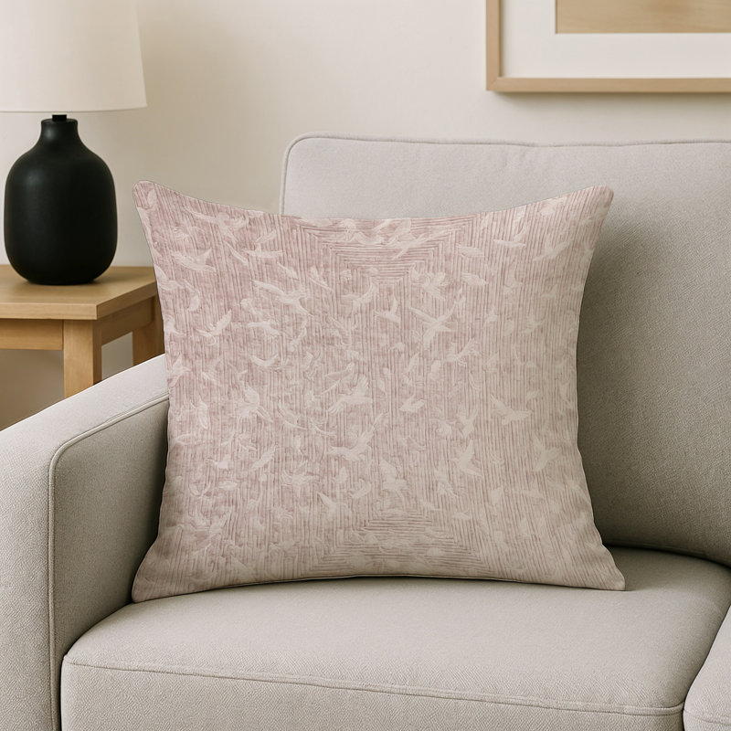 Coussin décoratif intérieur et extérieur Modern, Gris abstrait 95, Carré 16 po