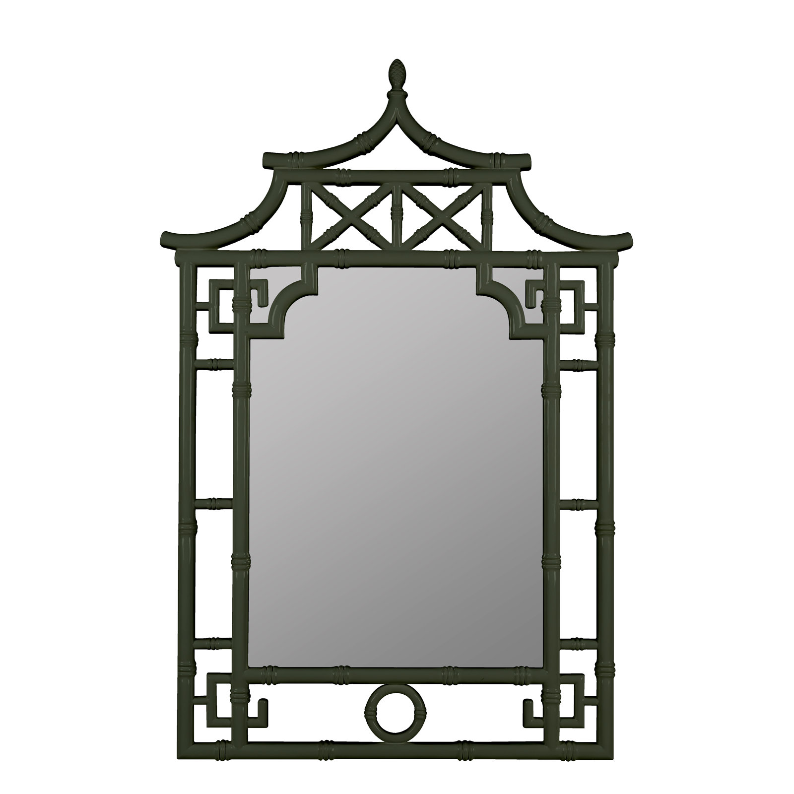 Colombe Shing Wall Mirror, Dark Forest