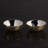 Bianco Nero Salt And Pepper Bowls