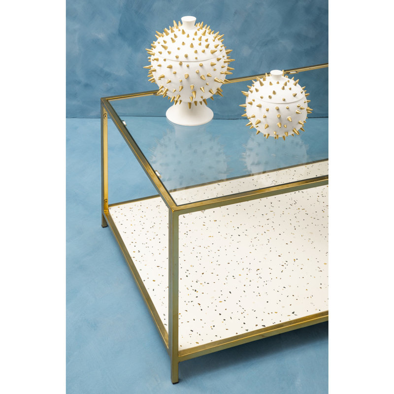 Aidrian Abstract Decorative Box, 19cm H x 21cm W x 20cm D