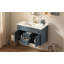 Armoire de salle de bain murale 36 "avec lavabo et tiroirs en céramique-1613159616