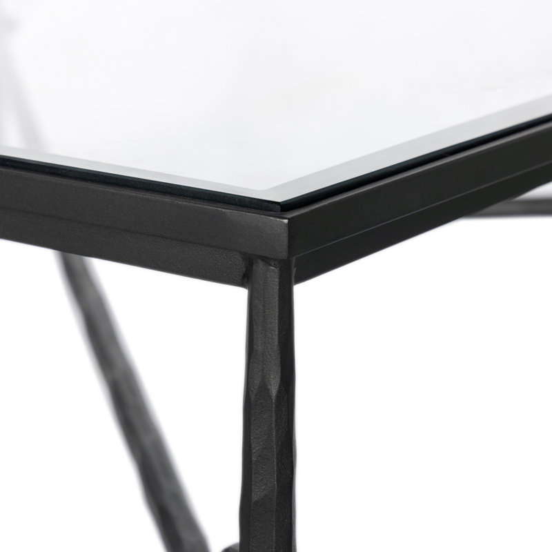 Babylon Coffee Table, Tempered Glass