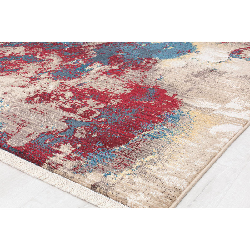Amari Vintage Liquid Gold Area Rug, Rectangle 2'6" x 4'