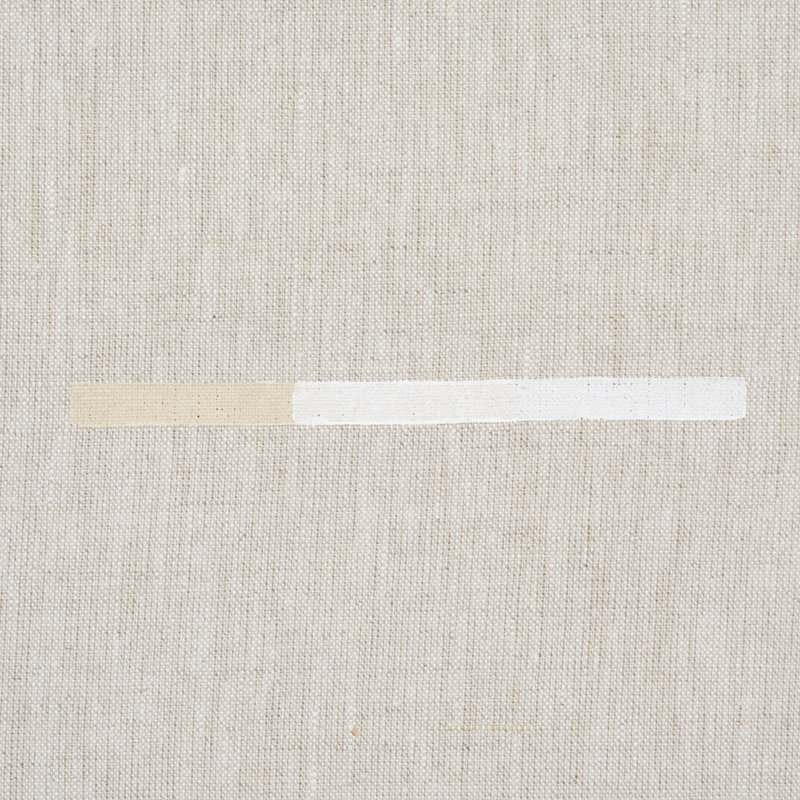 Schumacher x Caroline Z Hurley Overlapping Dashes Fabric, Buff