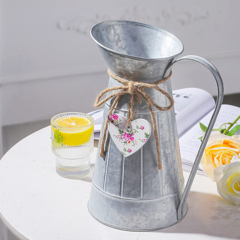 Metal Table Vase
