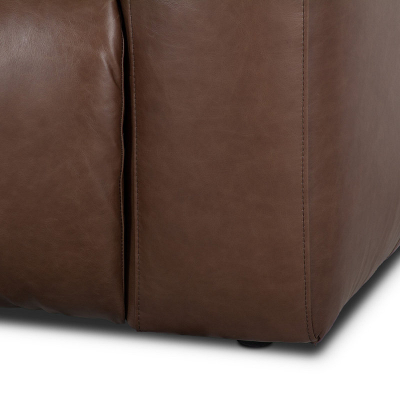 Radley 89" Power Recliner 2 - Piece Sofa, Sonoma Coco Genuine Leather