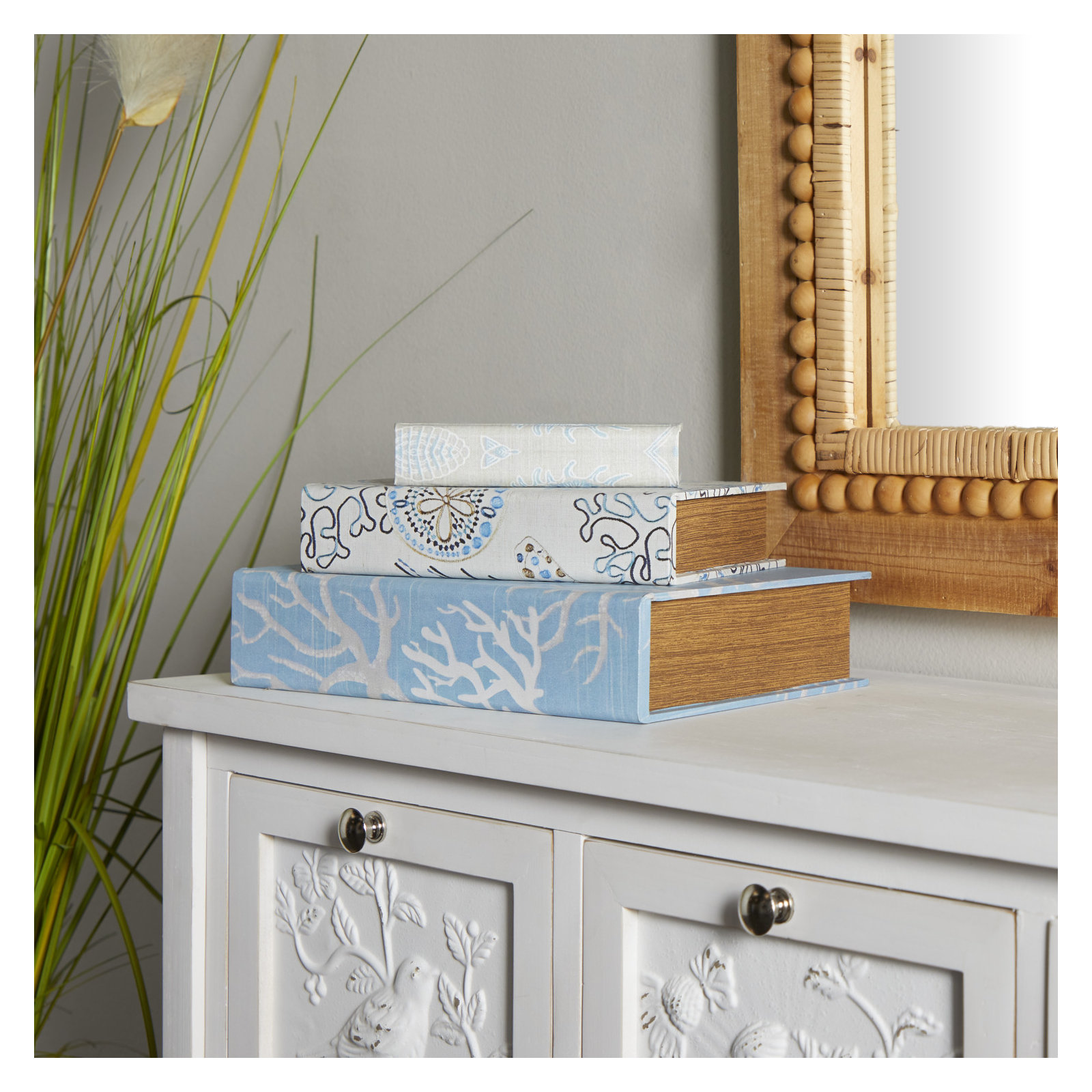3 - Piece Paper Book Box