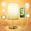 Aatif Metal USB Table Lamp