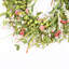 26" Artificial Farmhouse Twig Berry Blossoms Cluster Greenery Mini Eucalyptus Daisy Spring Summer Wreath For Front Door
