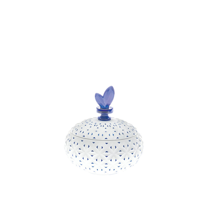 Blue Ming Handmade Biscuit Porcelain Decorative Box