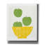 «Bowl of Green Apples» par Linda Woods, art mural sur toile-24810592