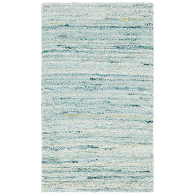 Pecktonville Hand Woven Performance Abstract Rug