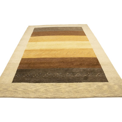 Tapis multicolore tribal Indo Gabbeh 8X11