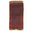 Hand Knotted Wool Area Rug in Red