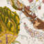 Oval Printed Stoneware Platter With Botanicals