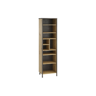 Oldenburg 197.8 cm H x 54.5 cm W Solid Wood Standard Bookcase