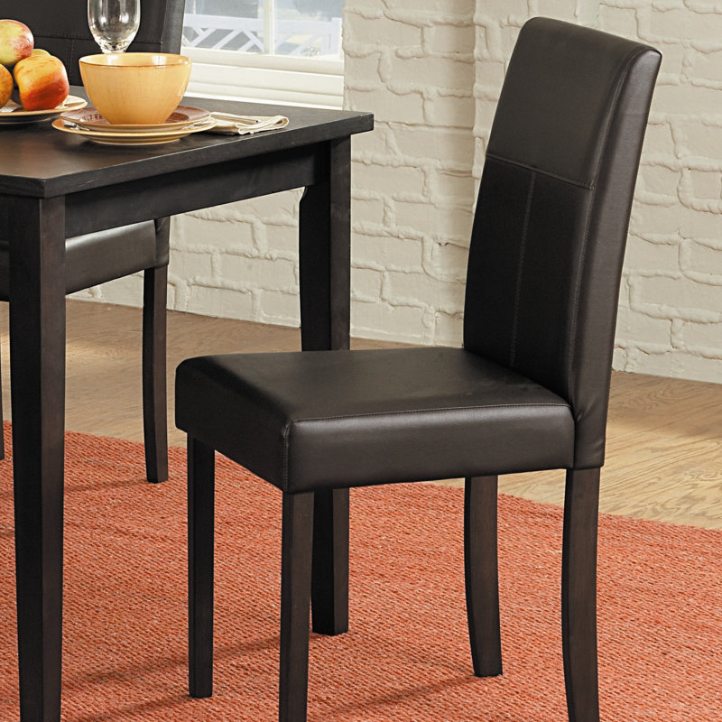 Chaise parsons Ardent, Espresso riche