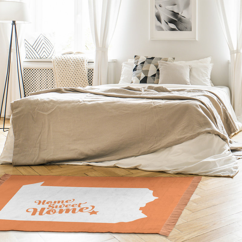 Tapis de zone orange harrisburg home