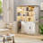 Martise 29.52 Wide Storage Cabinet With LED Light-48796825