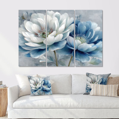 Beautiful Peony Meadows In England - Ensemble de décorations murales pivoines