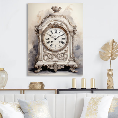 Horloge classique sophistiquée - mode, art mural en métal, salon