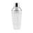 Cambridge Silversmiths Stainless and Glass Cocktail Shaker with Recipes