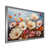 Cadre simple argenté
