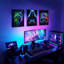 3 Piece Wrapped Canvas Print