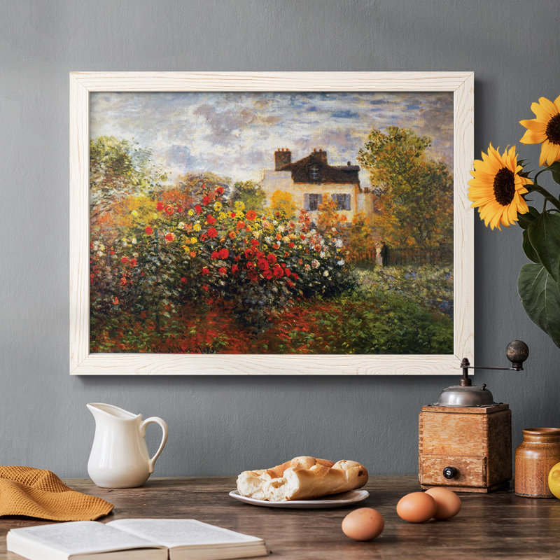 " Argenteuil By Monet ", White, 28" H x 42" W
