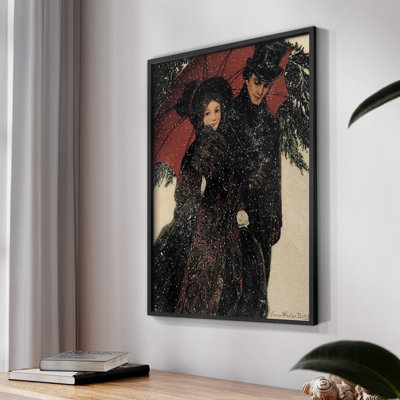 «Vintage Portrait Print XC III» sur papier