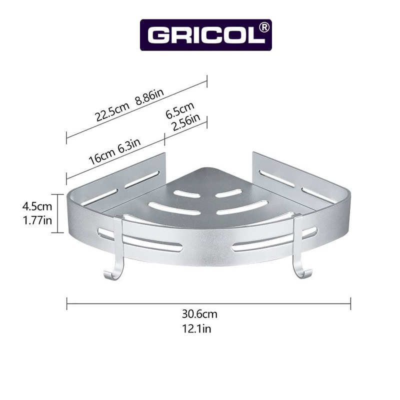 Suction Shower Shelf