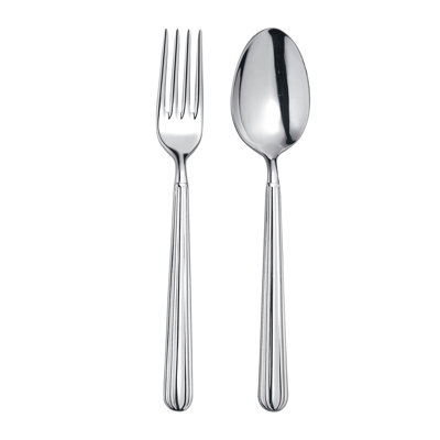 Metropolitan Stainless Steel 2pc Serving Set 