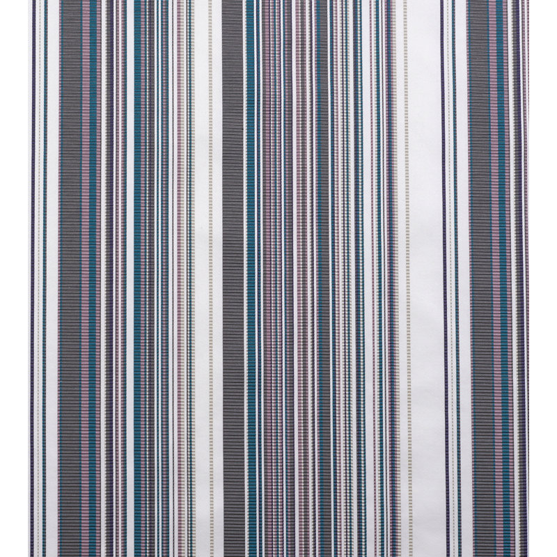 Stripe Mania Cotton Blend Fabric, Tropical Vintage