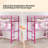 Pink Full Metal Loft Bed Frame With L-Shaped Desk, 2 Charging Stations, Storage Shelves, 4 Drawers, LED Lights-569013682