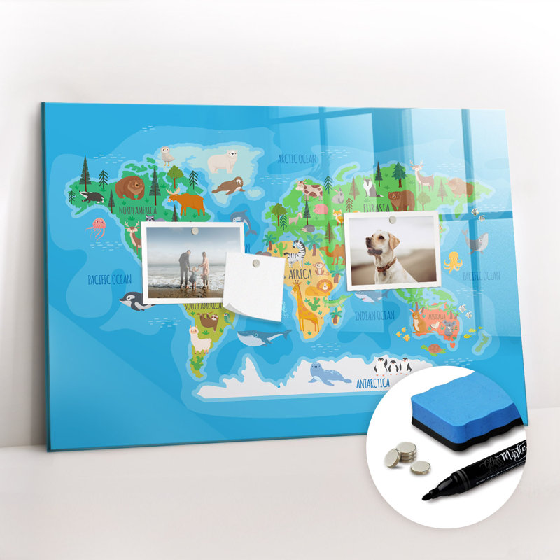 Magnetic Glass Dry Erase Board