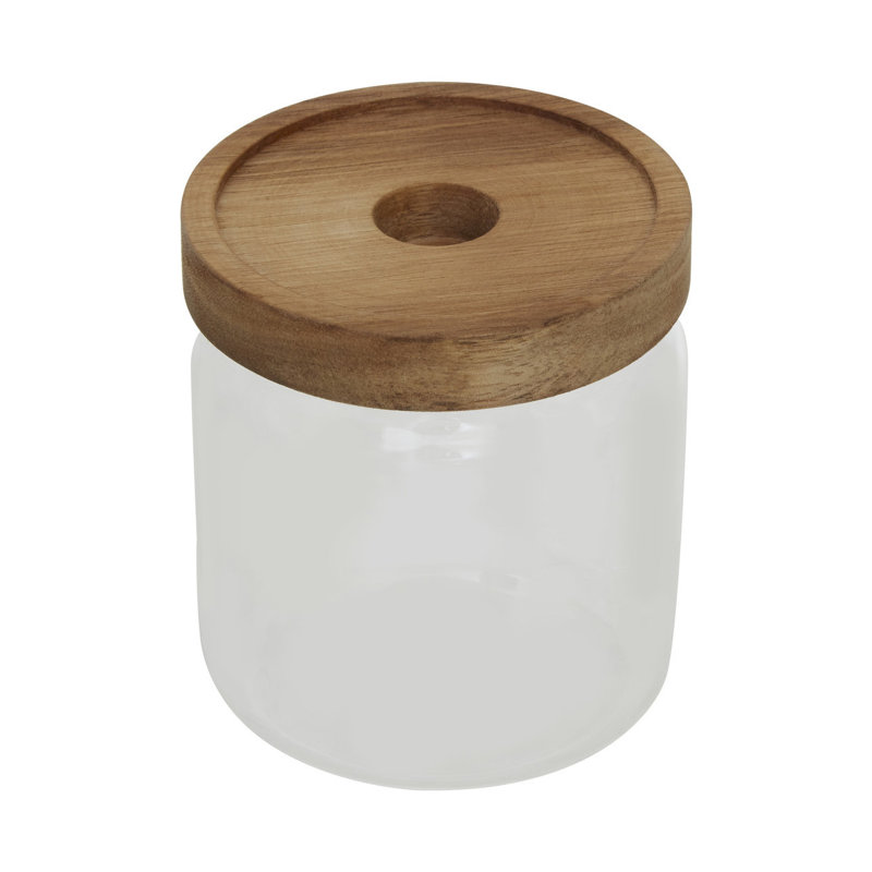 Gaenor Ceramic / Porcelain Jar, 11cm H x 9cm W x 9cm D