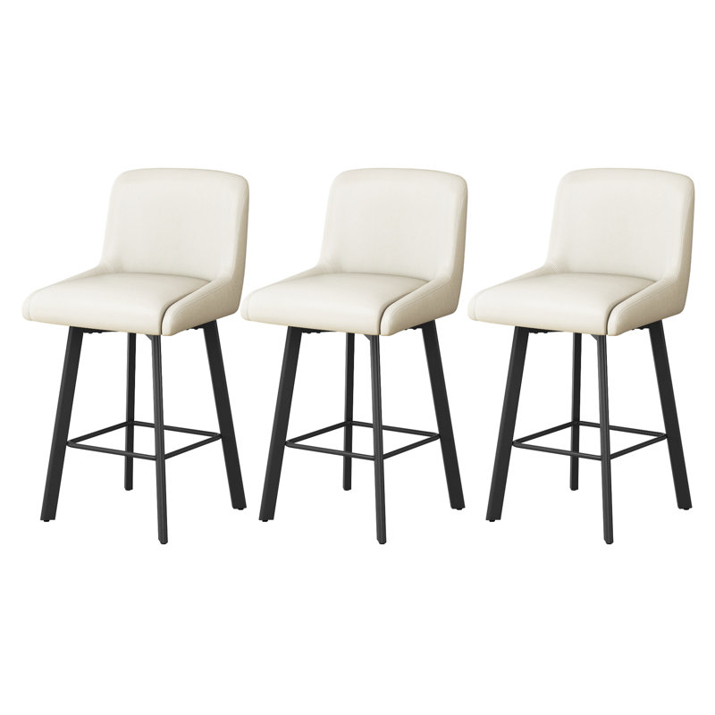 Tabouret de bar 26 po H, 3, Beige, Tabouret de bar = siège d'une hauteur de 26 po 