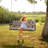 Swing Cushions 2-3 Seater Replacement, Outdoor Thicken 4" Porch Swing Cushions, Waterproof Bench Cushion With Backrest, Backyard Garden Furniture Porch Swing Cushions-121478427-122583358