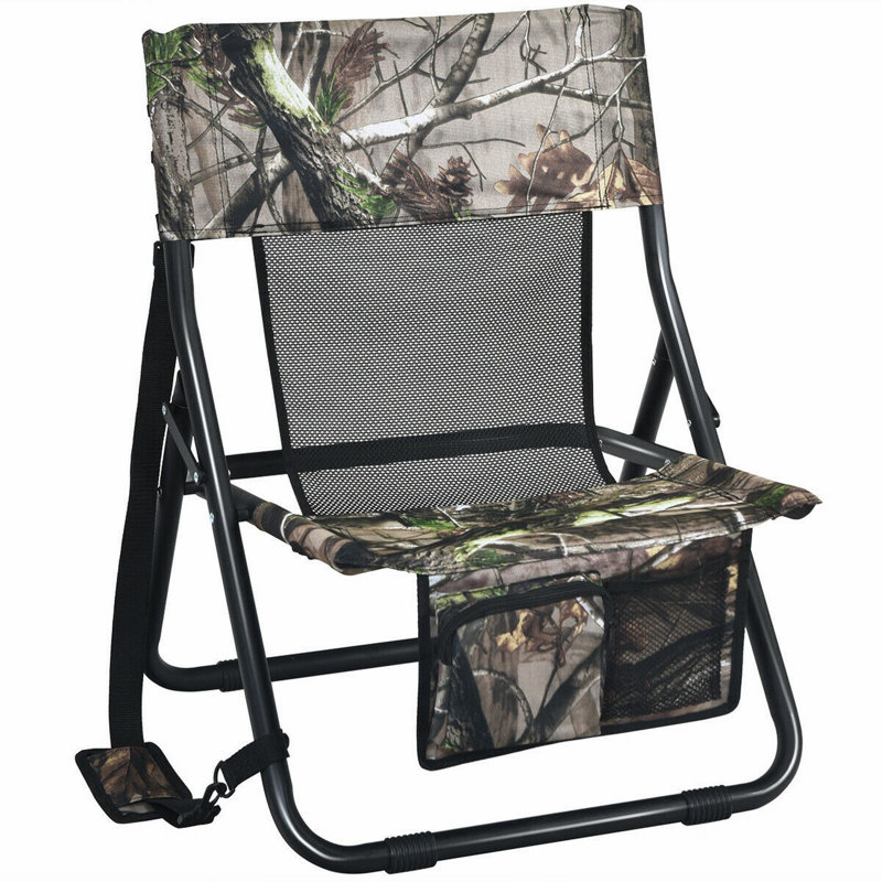 Chaise de chasse portative pliante pour l'extérieur