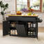 Table roulante pour îlot de cuisine avec îlot de cuisine inclinable-931158823