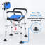 Moveable Armrests And Fixed Backrest Shower Chair