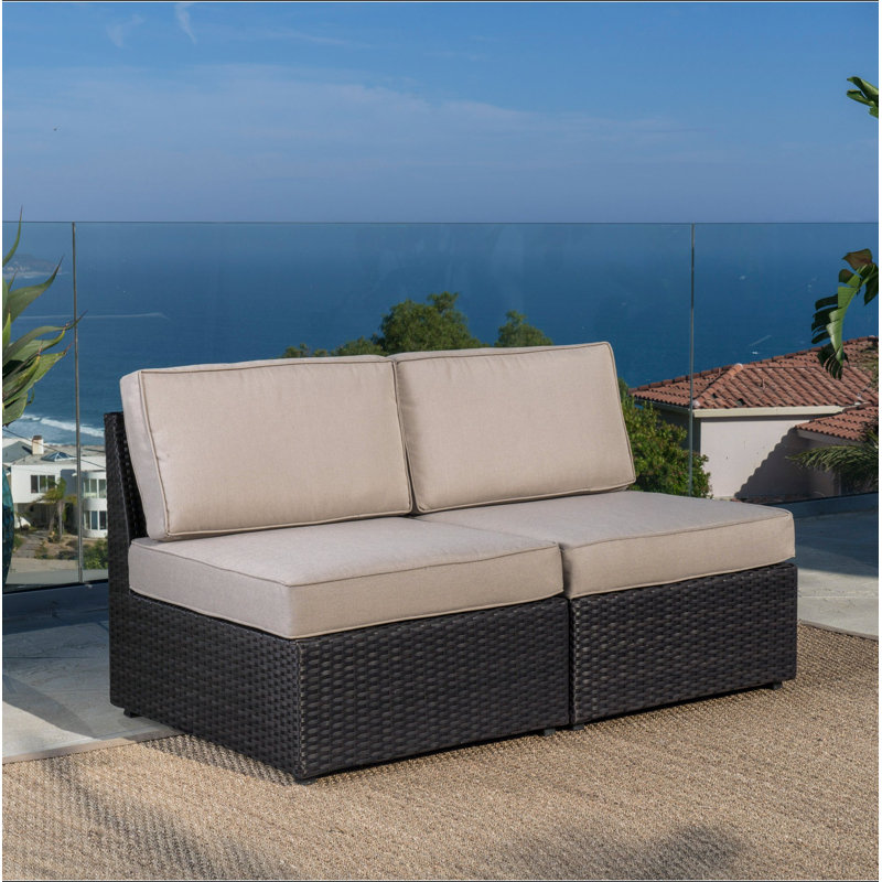SANTA CRUZ ARMLESS CHAIR, Beige