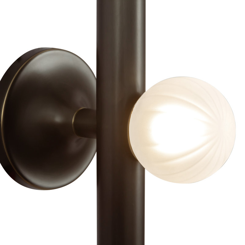 Martinez 3 - Light LED Vanity Light, Urban Bronze/Smoked Glass