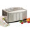 Total Chef 1.6 Qt Compressor Ice Cream Maker, 2-in-1 Automatic Ice Cream & Yogurt Maker, Countertop Frozen Dessert Machine, No Pre-Freezing Required