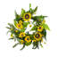 Couronne de tournesol mixte 24 po
